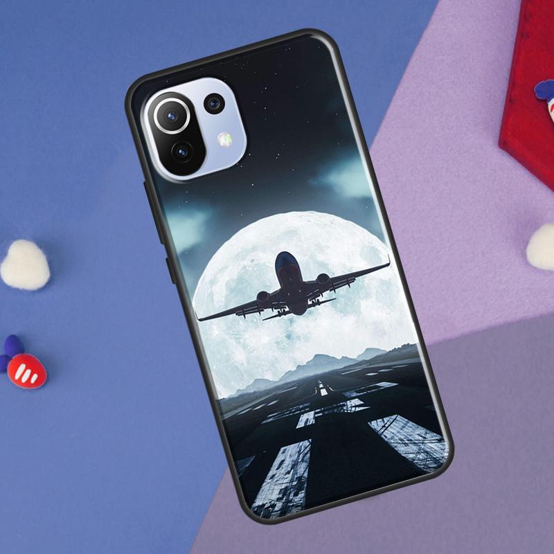 Aircraft Airplane Fly Travel Cover For Xiaomi 14 13 Ultra 11T 12T 13T 14T Pro POCO X7 Pro X3 X5 F3 F5 F6 M6 X6 Pro Case