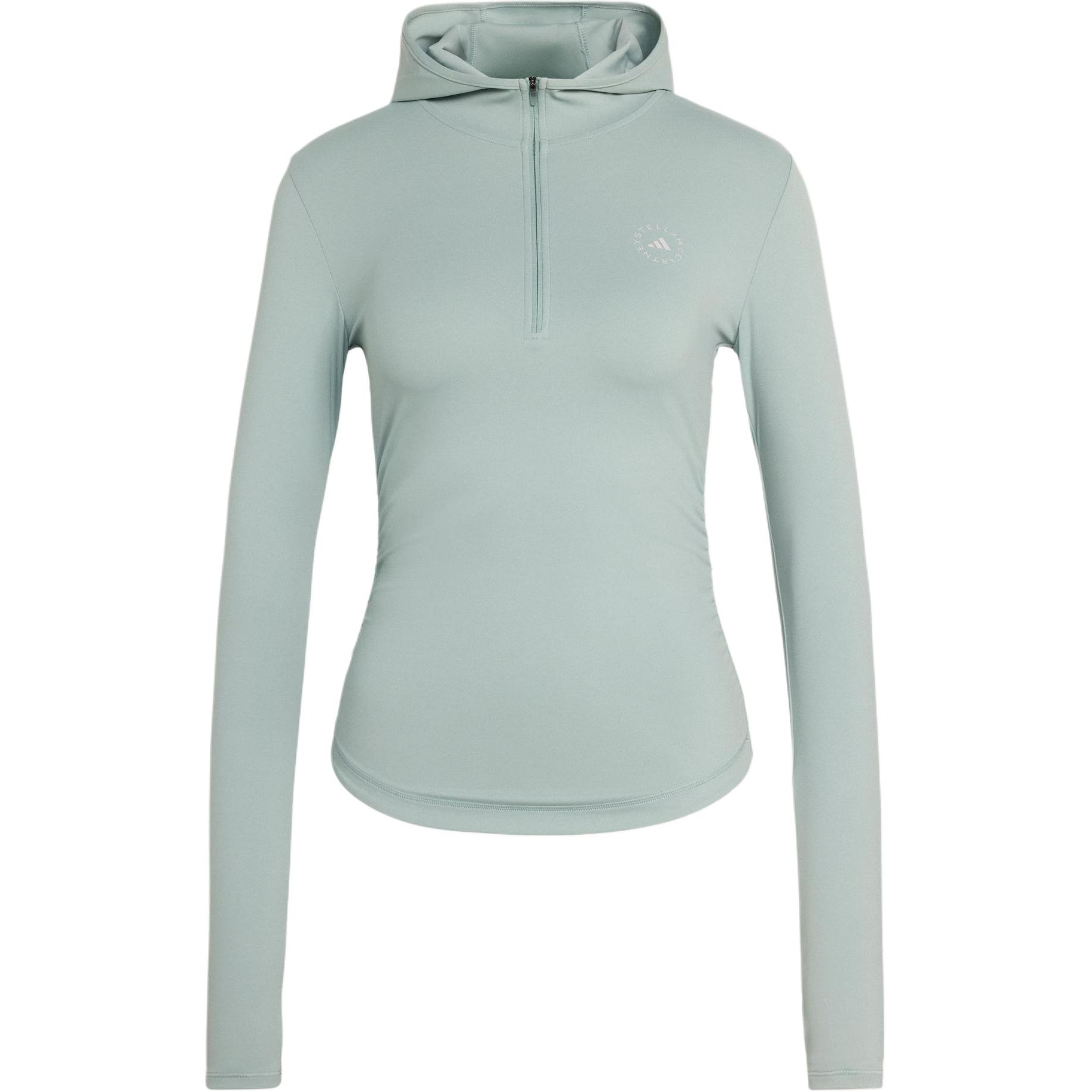 

Adidas Stella McCartney Studio Series Sport Slim Fit Hooded Long Sleeve T-Shirt Women tops KF4036 L