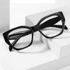 Hip-hop Color Frame Reading Glasses Exaggerated Unisex Presbyopic Glasses  Watch Movie