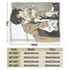 Dazai Bungo Stray Dogs Blankets Coral Fleece Plush Decoration Lightweight Thin Throw Blanket for Bedding Outdoor Bedspreads