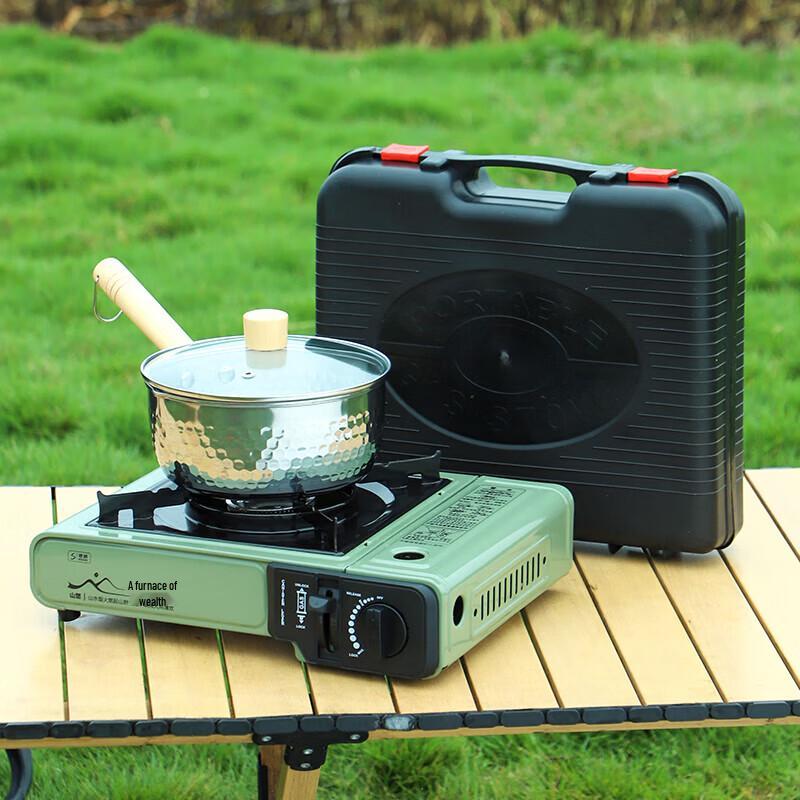 Портативная походная плита и набор посуды Sgang