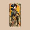 Retro Tattoo Girl Mobile Phone Case for OPPO Reno 14 13 12 11 10 9 8 7 6 5 F T Pro 5G Colorful Printing Cover Cellphones Luxury