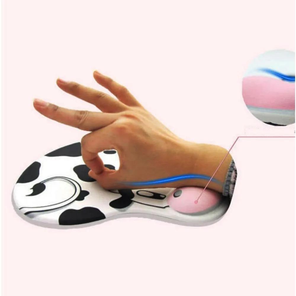 Cartoon Wrist Guard Personalized Computer Decoration Gel Wrist Guard Mouse Pad Sponge Mouse Pad Gel Mouse Pad/wrist Guard