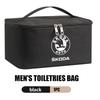 AAFO1 Travel Cosmetic Organizer Toiletry Case Wash Pouch Zipper Storage Bag For Skoda octavia a5 a4 mk1 2 fabia superb rapid mk3 yeti