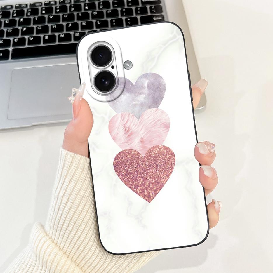 For Apple iPhone 17 Pro Max Case 2025 New Fashion Cartoon Cover Soft Silicone Phone Case For iPhone 17 Air iPhone17 Pro Max Bags
