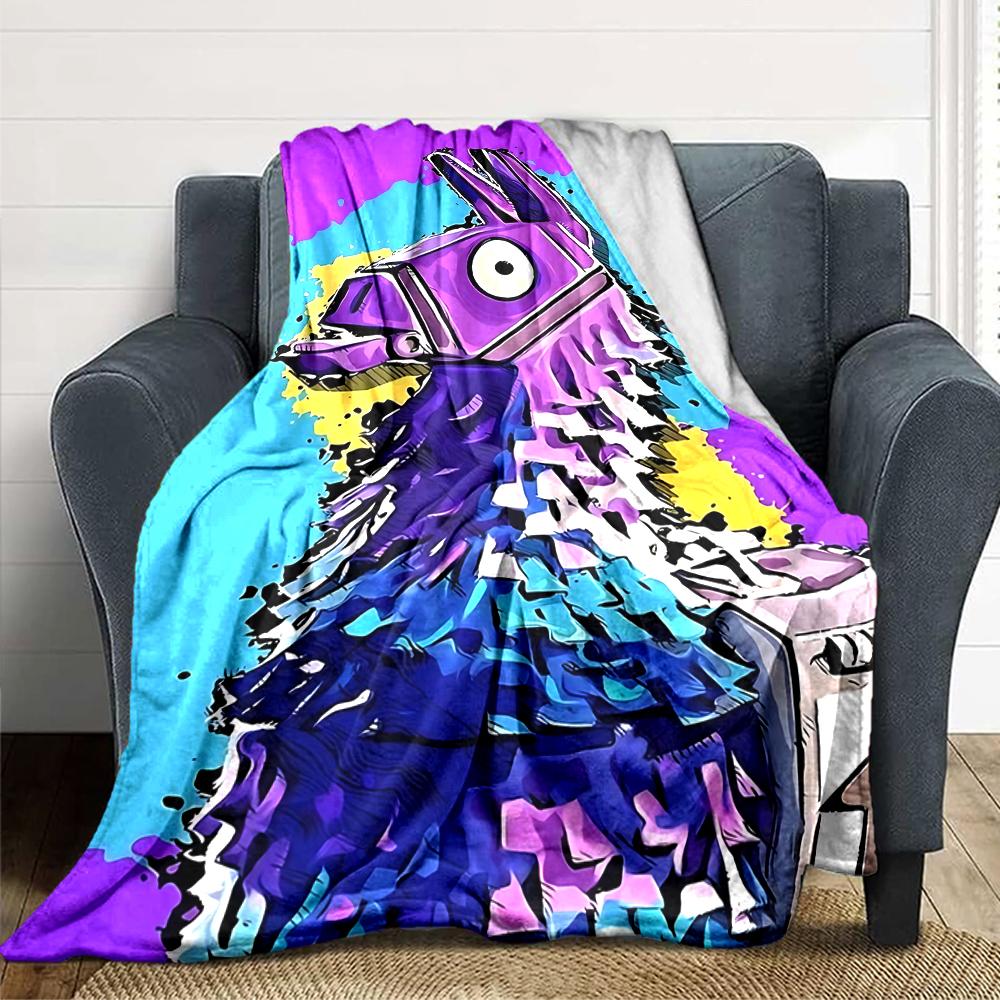 Llama Pinata Party Blanket Soft Throw Blanket For Home Bedroom Bed Sofa Travel Office Solid Christmas Blanket