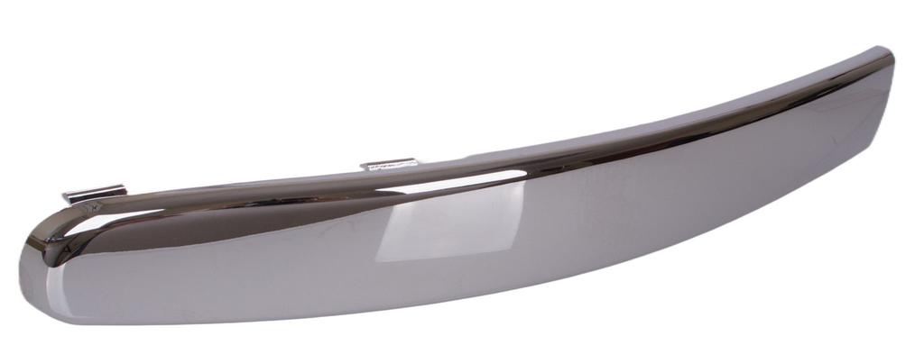 Fiat 500 2007- Front Bumper Trim CHROME Left