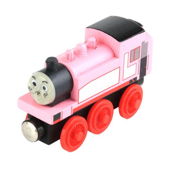 Kids Magnetic Train Toy Cartoon Classic Steam Train Model Toddlers Boys Girls Educational Locomotive Engine Carriages
