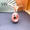 Automatic Swinging Cat Toy Interactive with Feathers And Catnip Ball, Self-Rotating Teasing Durable Teaser Wand Stick, Stable Play Teeth Grinding