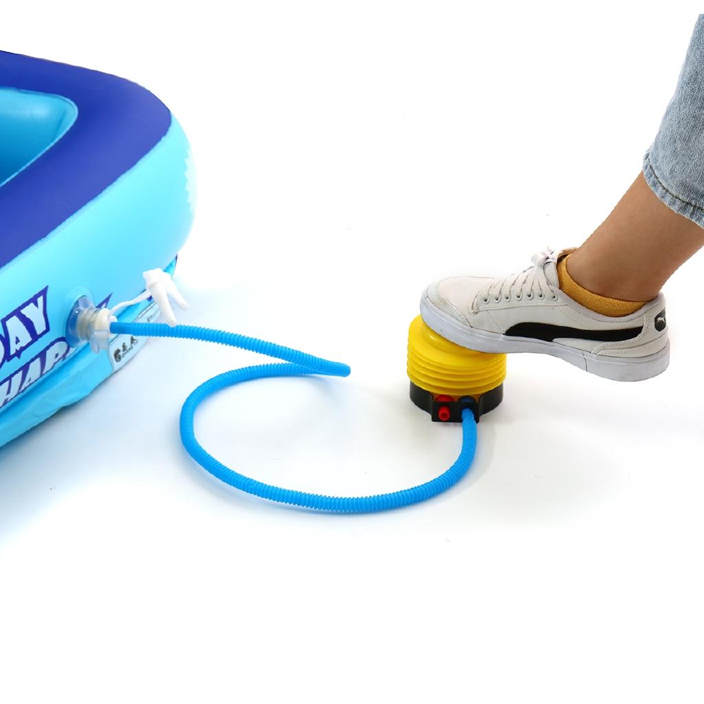 Swimming Pool Foot Ball Air Inflatable Pump Pool Inflator Pump Balloons Foot Inflator Pump for Swimming Rings Accessories