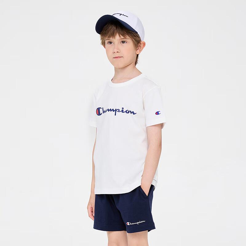 Champion Kids Unisex Full Logo Soft Cotton T-Shirt 120