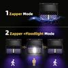 Outdoor LED Solar Mosquito Killing Lamp Waterproof 2 IN 1 Ultraviolet Electric Shock Mosquito Killing Induction Garden Lamp