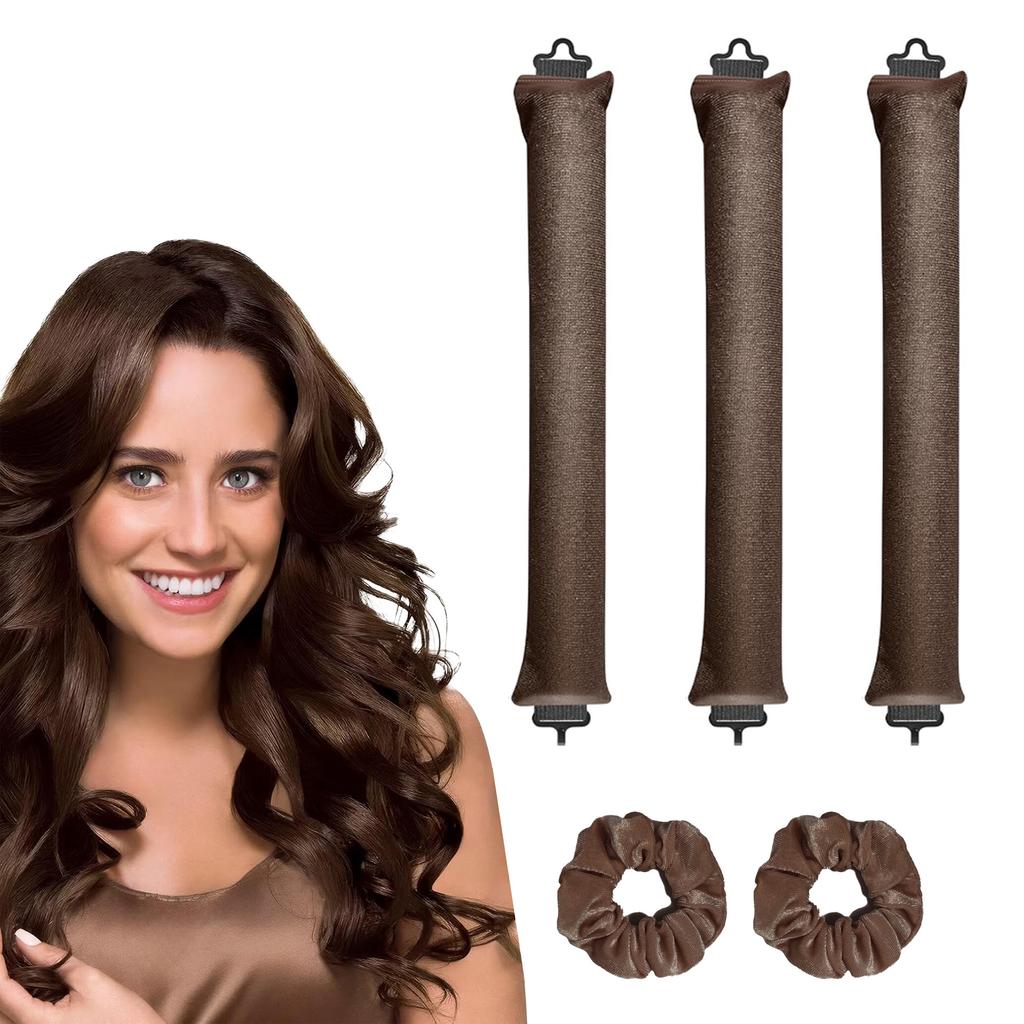 Hitzefreier Lockenstab für Frauen, faules Haar-Locken-Artefakt, europäischer und amerikanischer einfacher Scheiben-Haar-Großwellen-Schlaf-Scheiben-Haar-Gerät