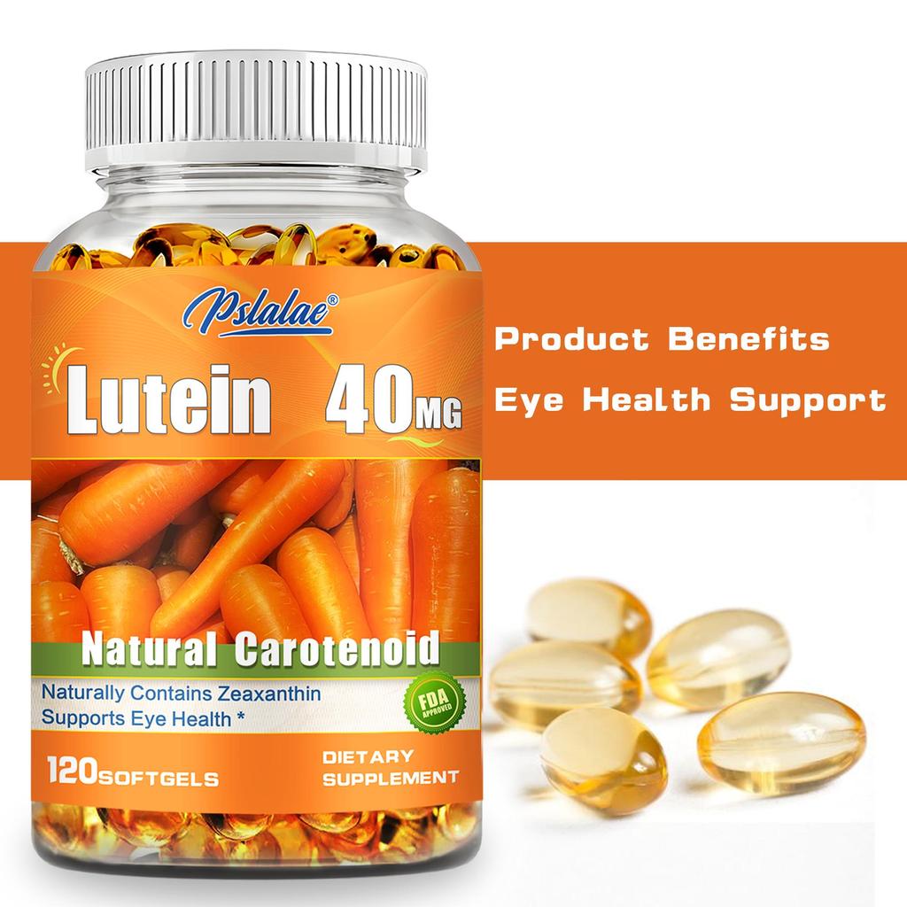 Lutein 40mg - with Zeaxanthin-Eye Health and Visual Function,Relieve Eye Fatigue