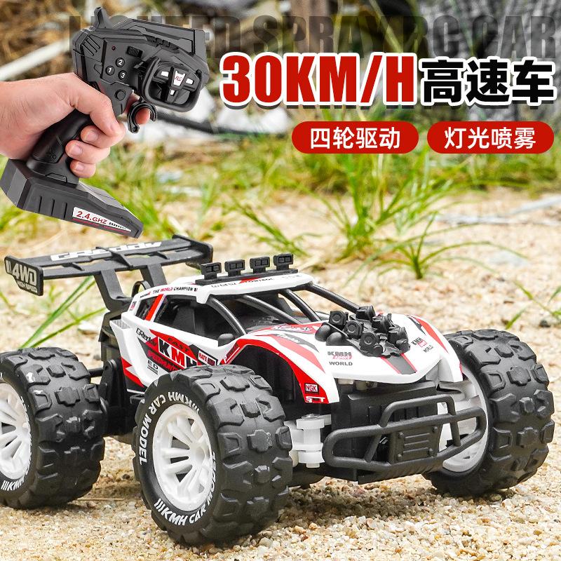 Rc Four-wheel Drive Remote Control High-speed Car Toy Big Foot Off-road Climbing Drift Racing Car 3 Speed Racing Remote Control Car