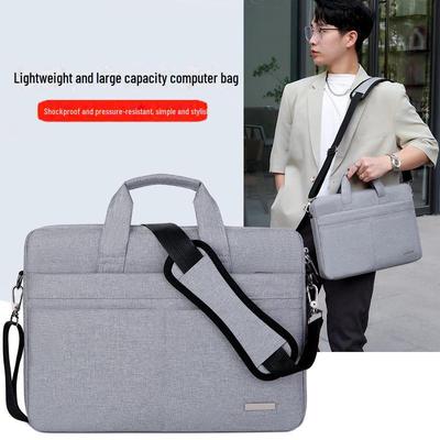 Shockproof Shoulder & Messenger Laptop Bag (13-17 Inch) - Multi-use Handbag & Gift Bag