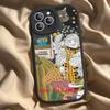 Art Y-Yayoi KusamaS Phone Case For IPhone 16 15 14 11 12 13 Pro Max Plus Back Leather Shell