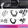 For Toyota Raize A200 - ABS Carbon Fiber Window Switch Panel Lift Cover Trim Inner Door Bowl Armrest Panel Frame