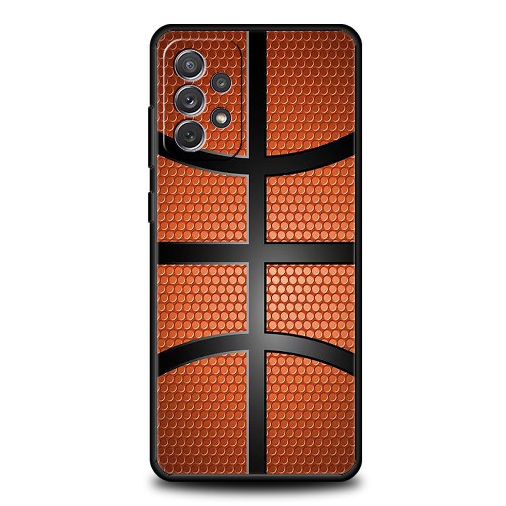 Basketball Basket Number Phone Case For Samsung Galaxy A51 A71 A21S A12 A11 A31 A41 A03 A52 A32 A22 A13 A23 A33 A53 A73 5G Cover