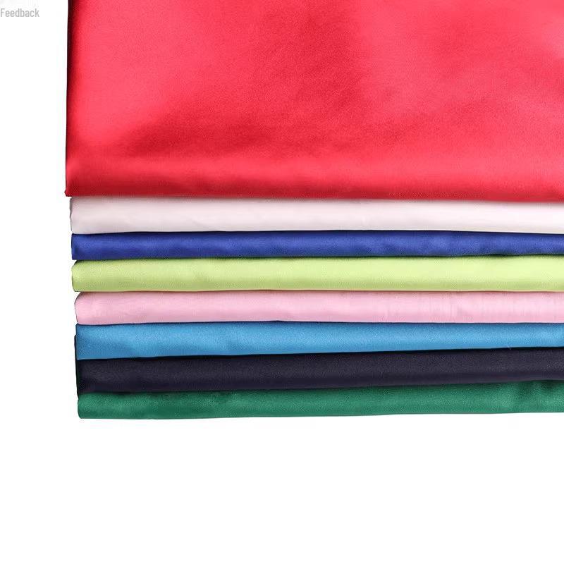 Polyester Pongee Solid Color Lining for Suits and Cashmere Coats