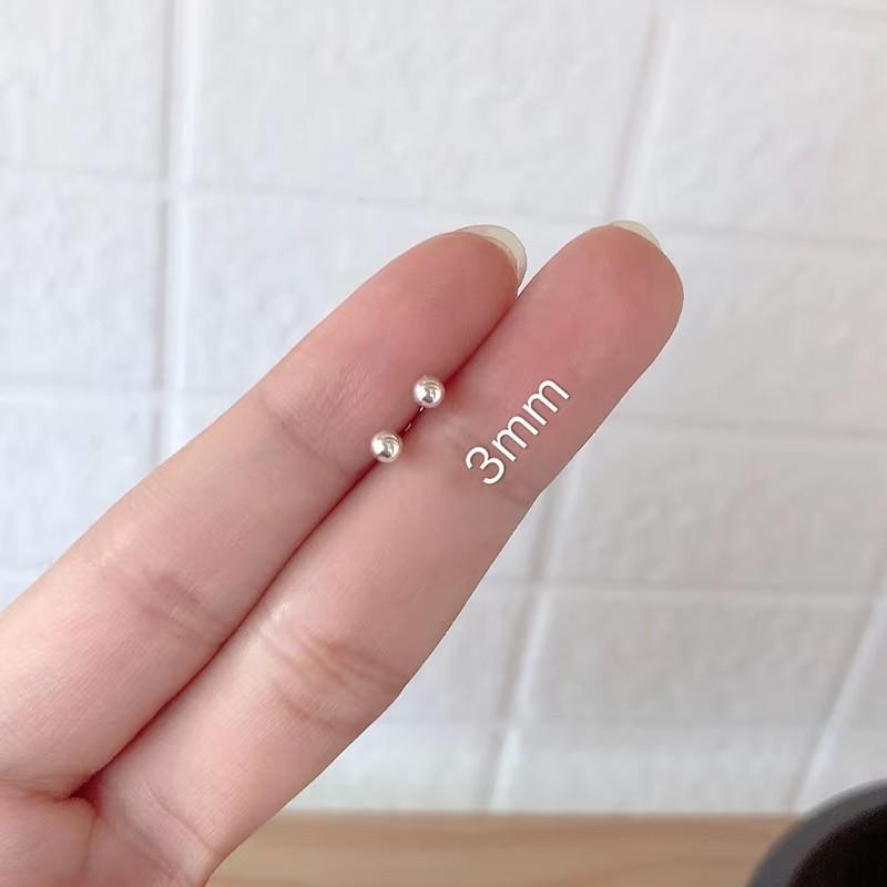 925 Silver Needles Silver Color Mini Star Heart Butterfly Stud Earrings for Women Hypoallergenic Daily Wear Ear Girls Pierc Gift