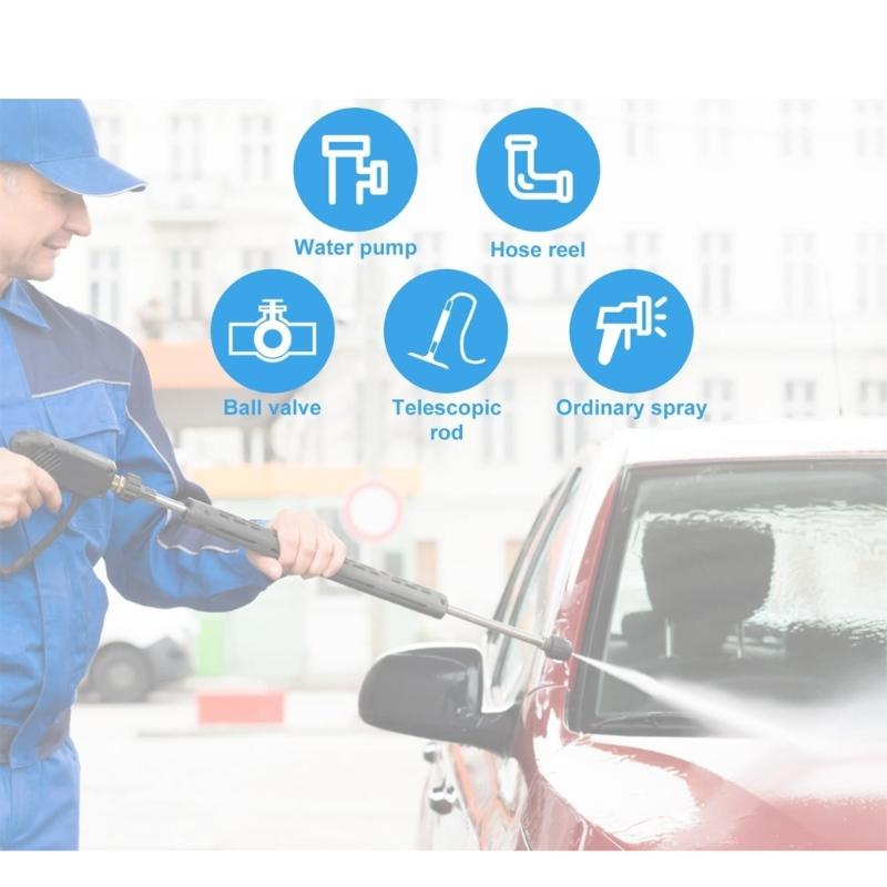 Pressure Washer Quick Connect Parts, NPT Water Sprayer Guns Hose Adapters Attachments for Outdoor Rustproof Garden Tool