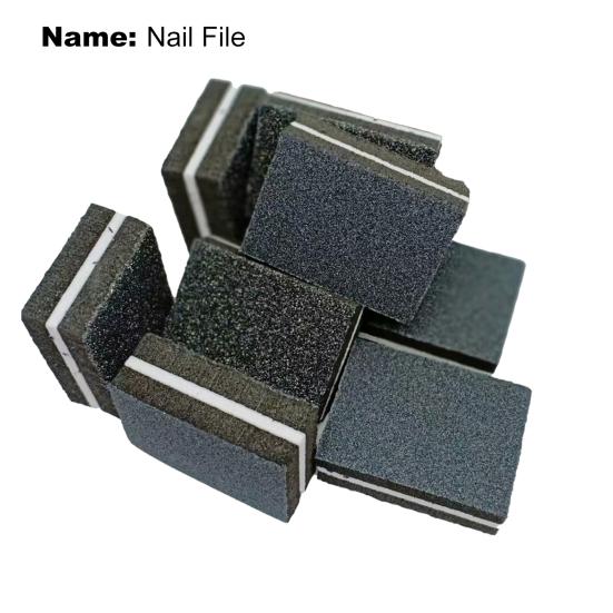 50 Teile/beutel Nagelfeile Mini Multifunktionsschwamm Maniküre Werkzeuge Pufferblöcke für Nägel