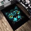 Katze Tier Teppich Haus Teppich Büro Dekorativer Teppich Für Wohnzimmer Schlafzimmer Fußmatte Boden Teppich Computer Stuhl Bereichsteppich