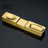 Chopstick Rest Groove Design Mirror Polished Fork Holder Easy To Clean Cutlery Chopsticks Stand Stainless Steel Chinese Style Dinner Spoon Dining Room