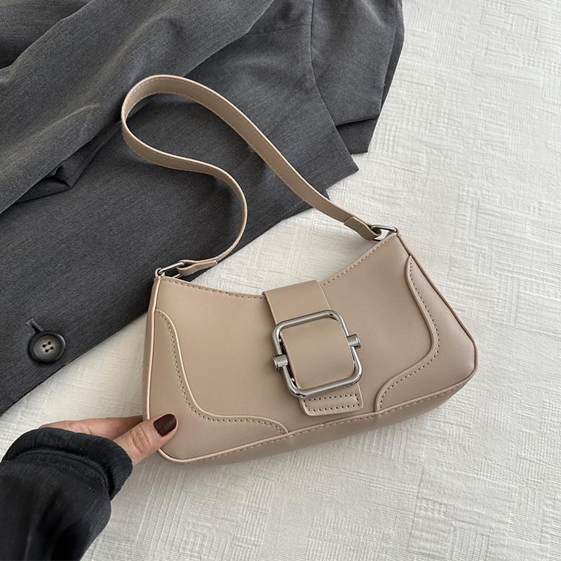 Damen Umhängetasche Fashion Solid PU Leder Handtaschen und Geldbörsen Casual Damen Crossbody für den täglichen Gebrauch