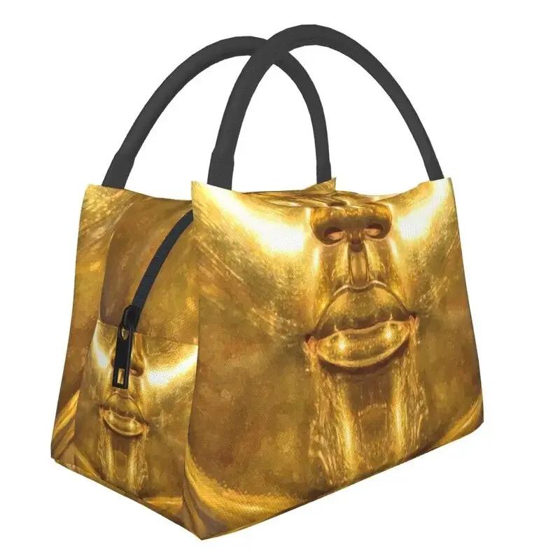 Geantă de prânz personalizată Zeița Egipteană Bastet Femei Cooler Cutii de prânz termoizolate pentru birou Călătorie Geantă de depozitare proaspătă pentru fructe