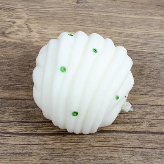 Simulation Steamed Bun Toy Stress Relief Dumpling Squeeze Sensory Fidget Toy Stretchy Decompression Dough Ball Desk Toy