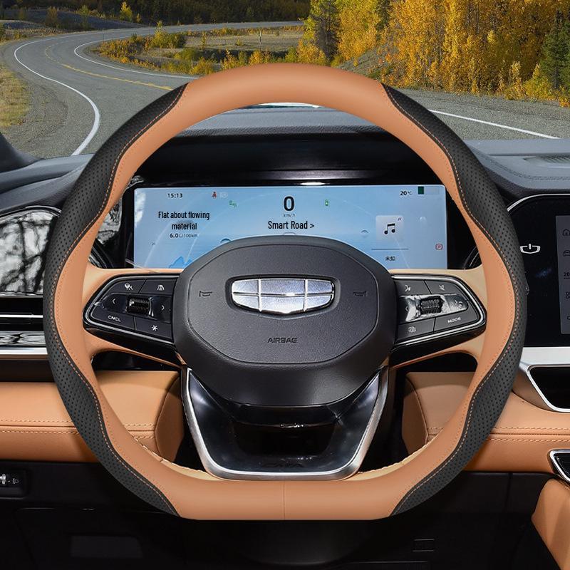 Fits 25 Geely Xingyue L Models and 2021-2025 Xingrui/Xingyue L Dongfang Yao Steering Wheel Covers.