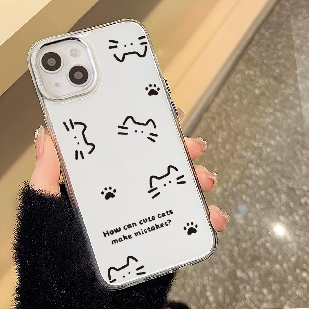 Transparent Phone Case for iPhone 11 12 13 iPhone 13 14 15 Pro 15 16 Pro Max Samsung A15 A16 A25 A26 A55 A56 S25 S24 S22 S23 Ultra S25 Edge