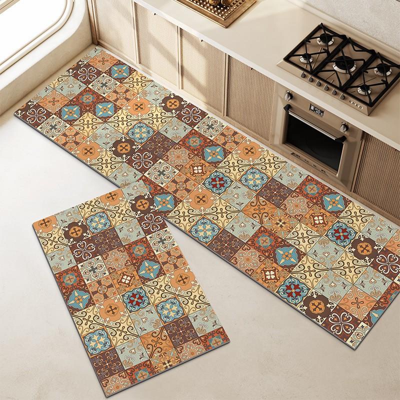 Silica Diatomite Kitchen Mat Absorbent Non-Slip Floor Rug Dining Bathroom Modern Minimalist