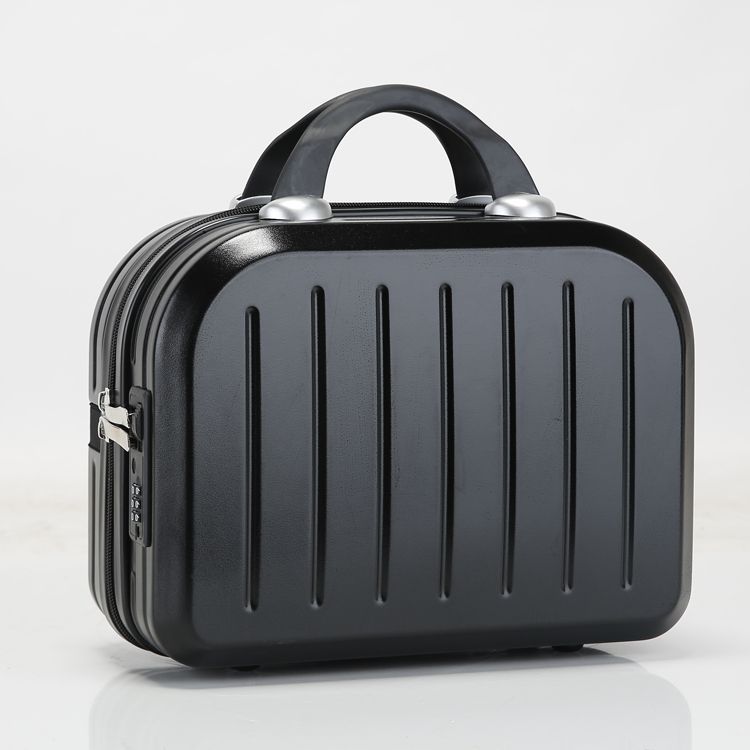 14palcové kosmetické pouzdro Úložná krabička na make-up Zámek s heslem taška na make-up Organizér Kufr Přenosný do ruky Cestovní pouzdro na zavazadla