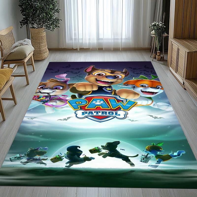 

Cute P-Patrol Dog Cartoon Living Room Non-Slip Area Rug Soft Carpet for Bedroom Kids Playroom Sofa,Home Decor Doormat Gift 40x60cm