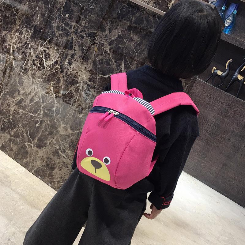 Bear Anti Lost Schoolbag Cartoon Piggy Backpack for Boys Girls 1 3 Years Kindergarten Primary Essential
