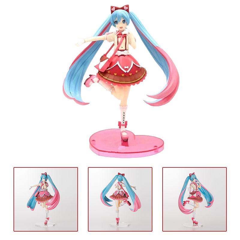 Exquisite Kawaii Anime Hatsune Miku Figure With Beautiful Blue Hair For Collectors