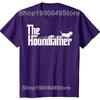 Funny Basset Hound Father Dog Shirt The Houndfather Men Womens Fashion Casual Tshirt 100 Cotton Loose Oversized T Shirt Summer