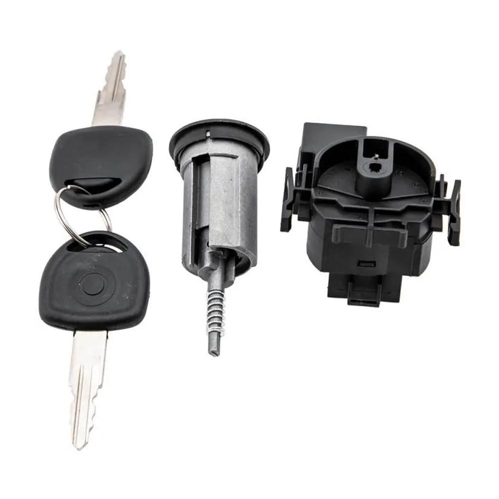 For Vauxhall Opel Corsa C Combo C Meriva A Tigra B Astra G Zafira A Car Ignition Switch Lock Cylinder With 2 Keys 9115863 913654