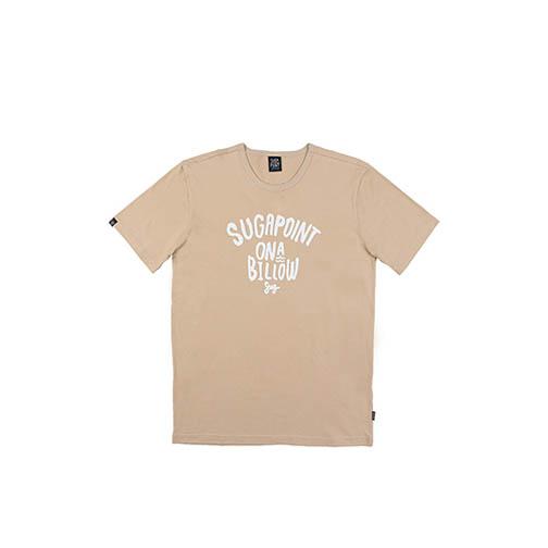 Sugar Point [Sugapoint] Sugar Point Short Sleeve T-Shirt Suppertime Beige/L