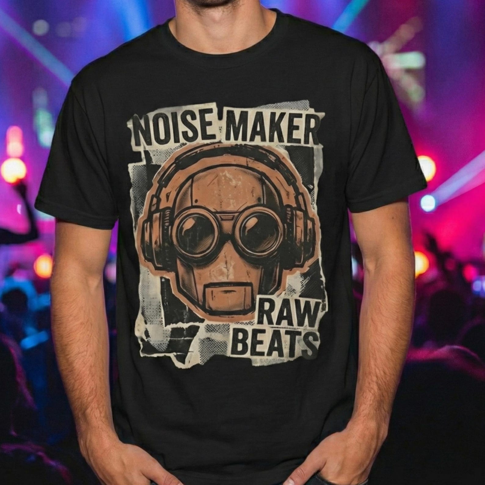 Y2K Robot Graphic Tee | Cyber Sigilism Grunge Streetwear 4XL