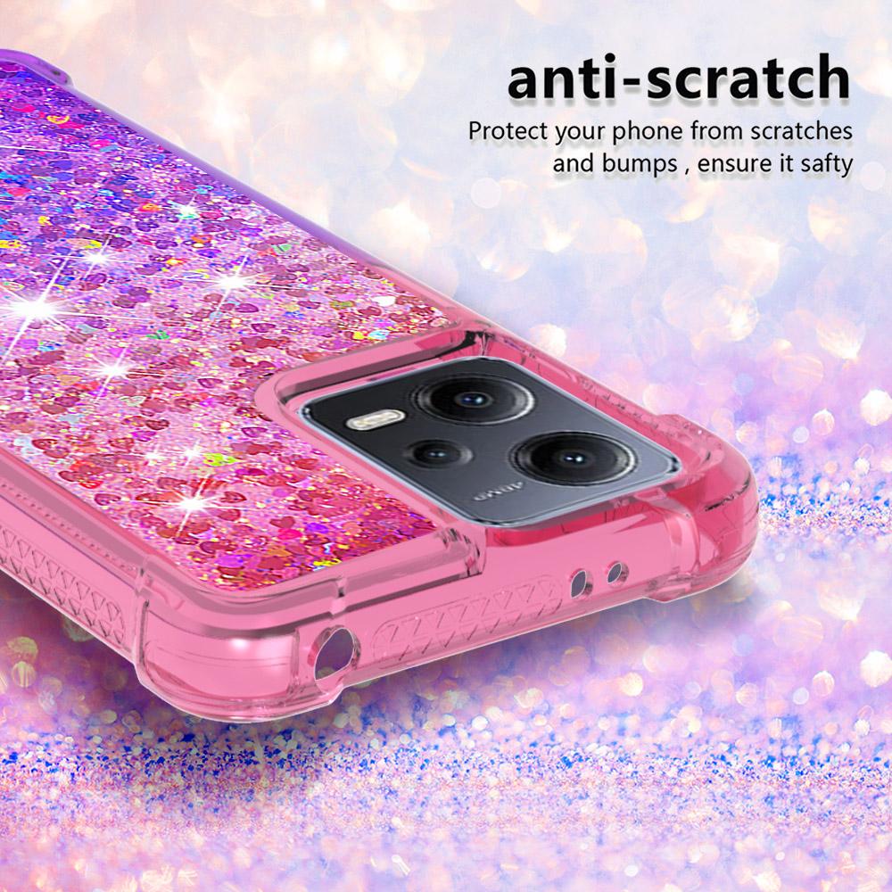 For Xiaomi Redmi Note 12 5G (China)/(Global)/Poco X5 5G TPU Case Gradient Quicksand Phone Back Cover