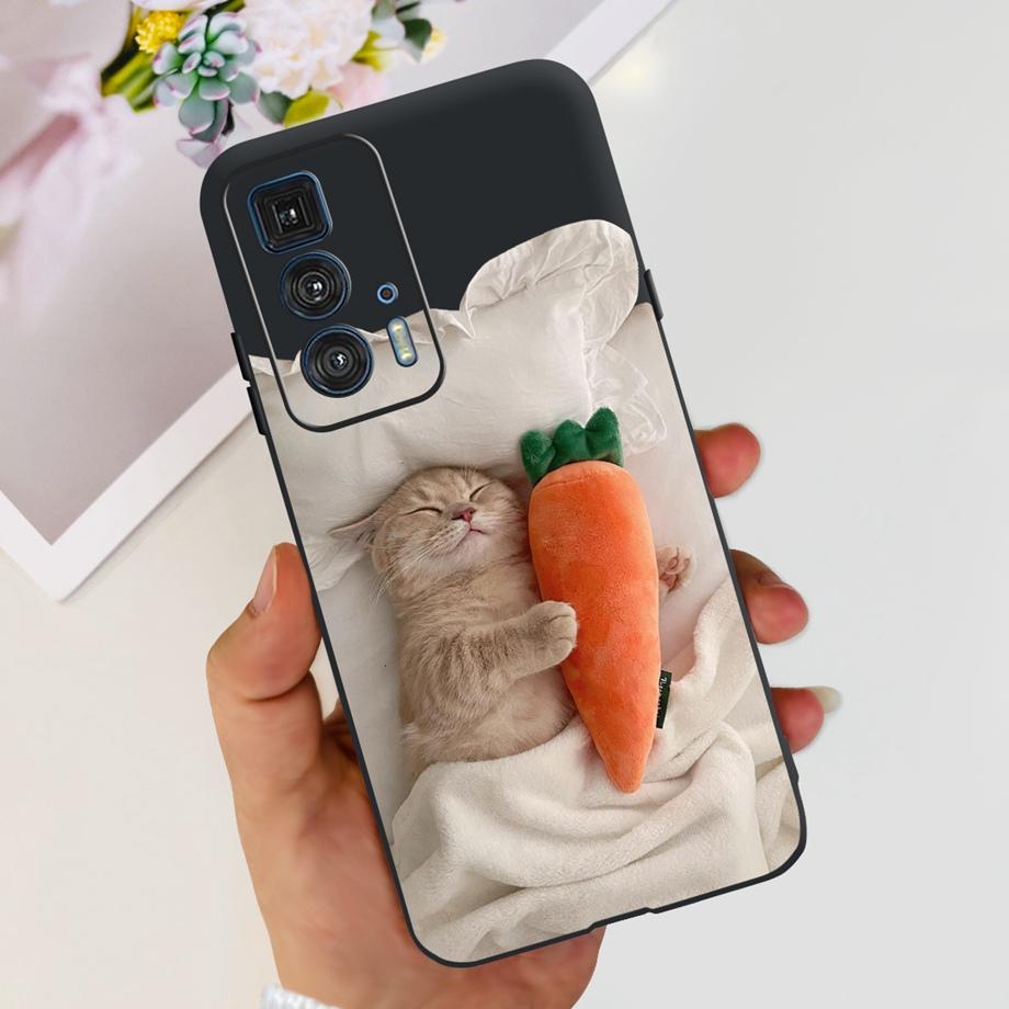 For Motorola Edge 20 Pro Back Cover Phone Case Soft Clear Silicone Shockproof Protection Funda Coque For Motorola Edge 20 Capa