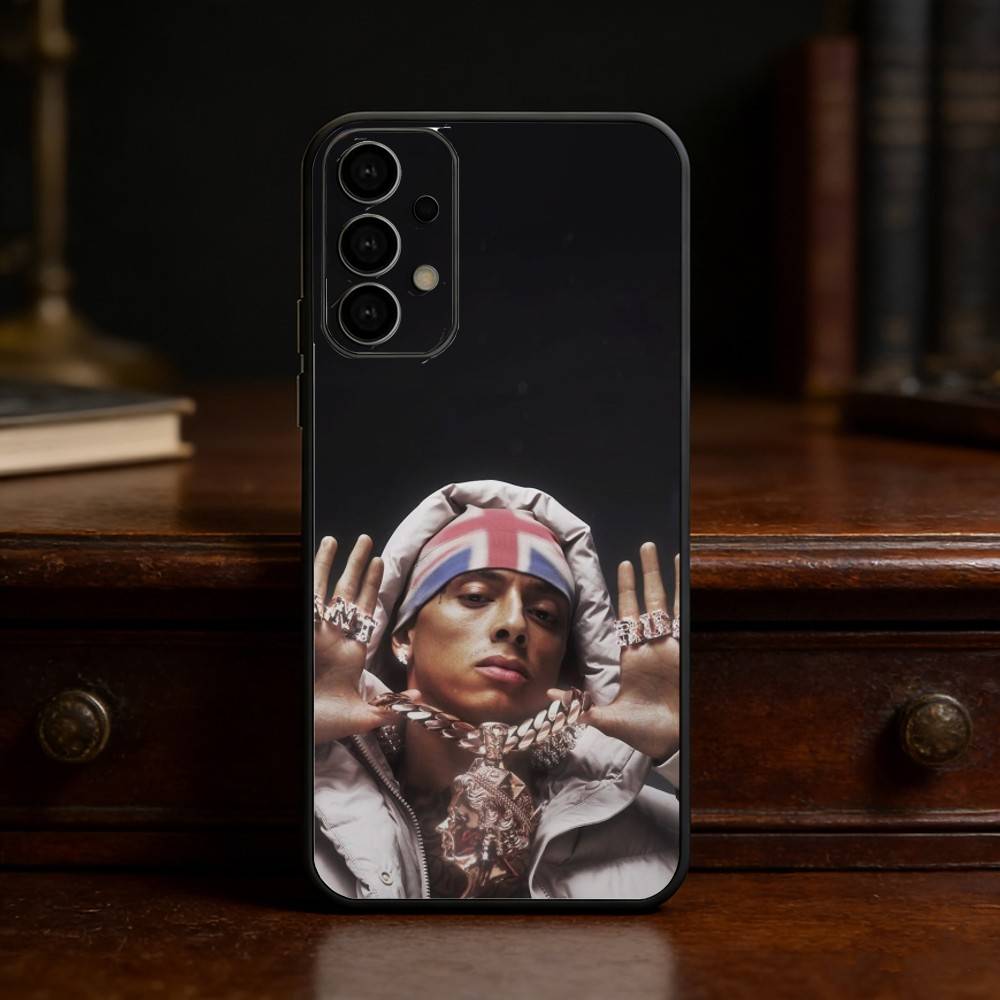 Central Cee Phone Case For Samsung S25,24,21,22,23,30,Ultra,20,Plus,Fe,Lite,Note Soft Black Cover