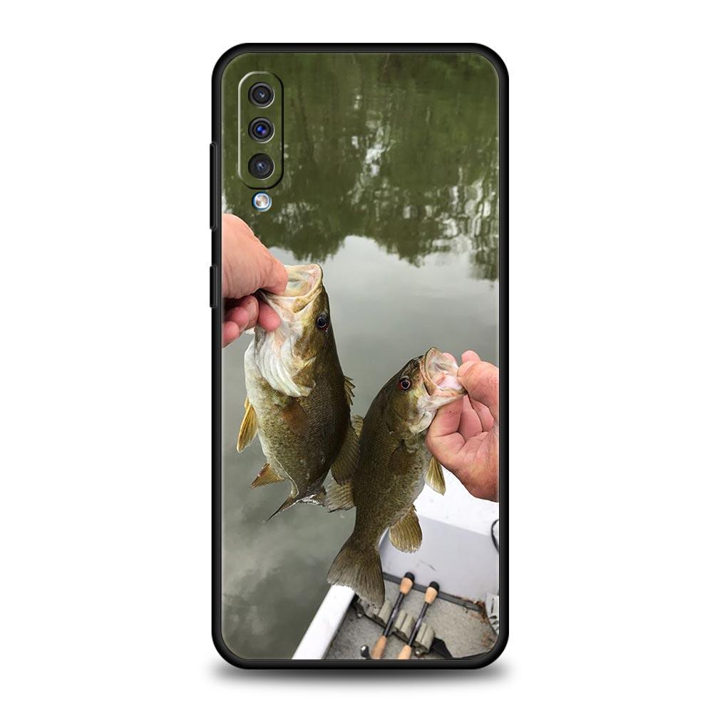 fishing Phone Case For Samsung A54 A52 A24 A14 A50 A70 A10 A30 A40 A20S A20E A06 A02S A12 A22 A34 A42 A32 5G A04s A16 Cover