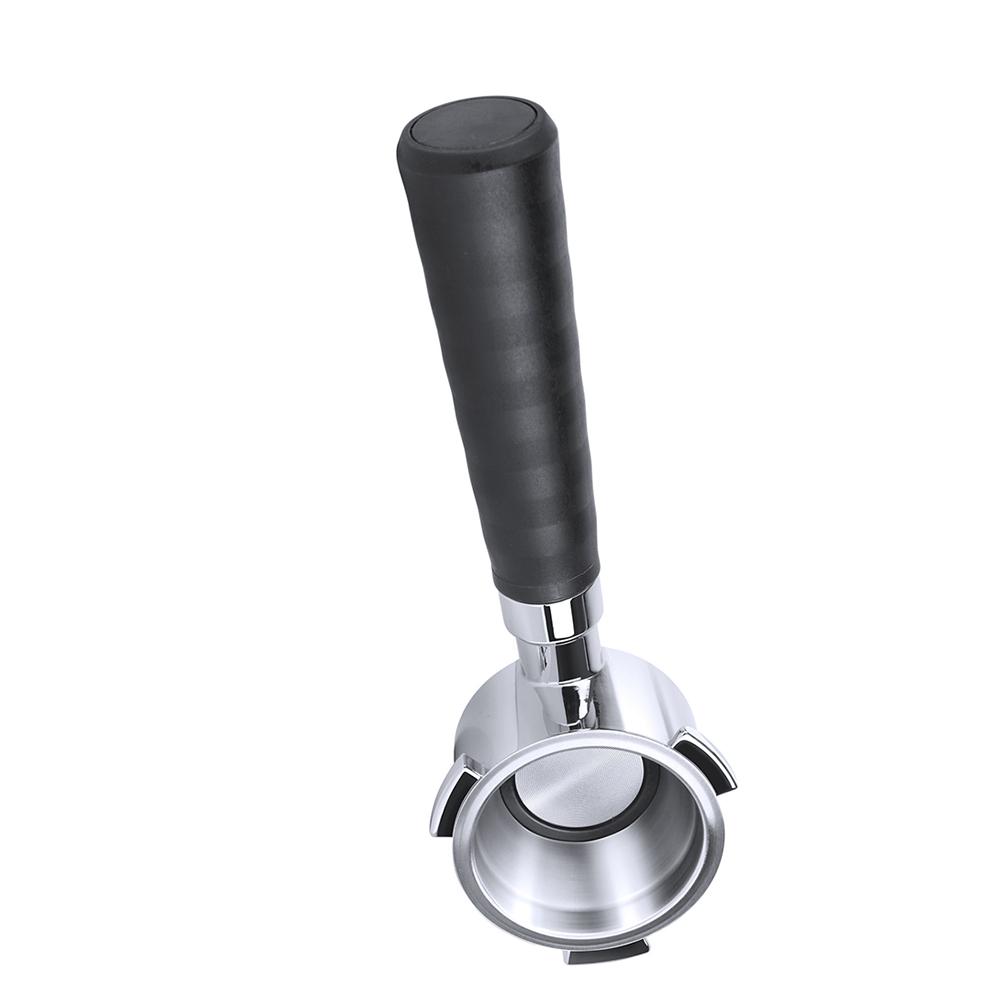 Bottomless Coffee Portafilter With Stainless Steel Basket Filter Screen ABS Handle For Espresso Machines Replacement Parts