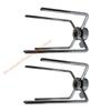 Mehrzweck-Grillspieße aus Edelstahl, gleichmäßige Hitzeverteilung, BBQ-Gabel, Outdoor-Kochutensilien für Gemüse und Fleisch