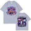 Rapper Bad Bunny Doppelseitiges Grafik-T-Shirt Herren Damen Mode Y2k Übergroßes T-Shirt Sommer Lässig Baumwolle Kurzarm-T-Shirts